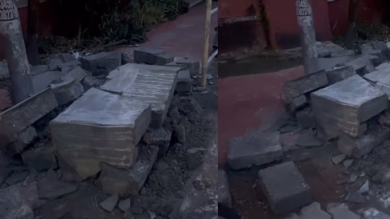 Thrissur Aristo Road plaque Thrissur Aristo Road plaque