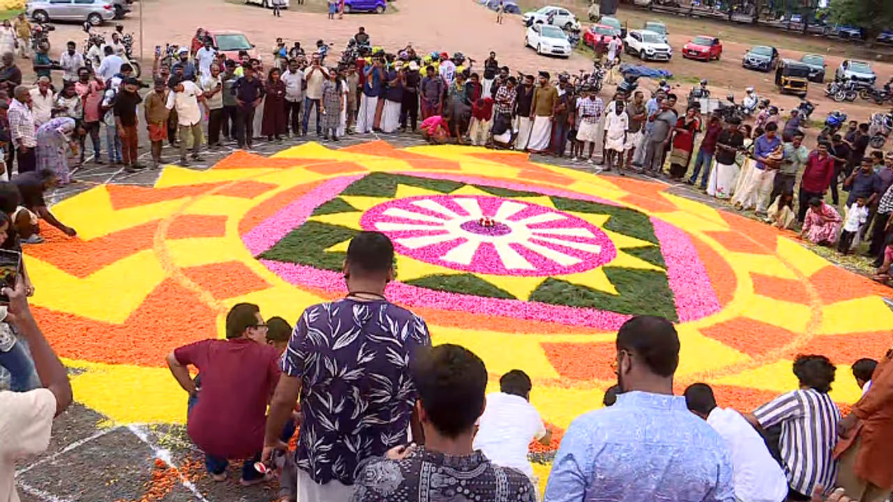 Onam celebrations in Thrissur Onam celebrations in Thrissur