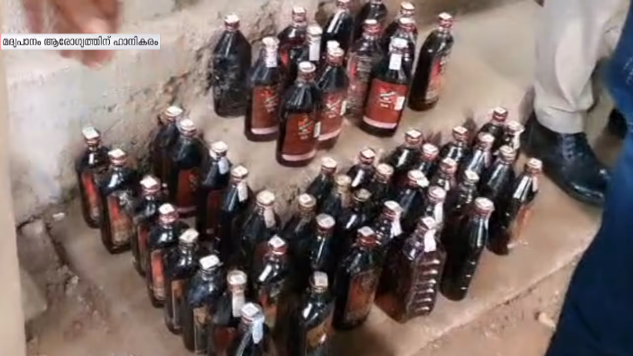 102 bottles of liquor kept in secret room of house seized