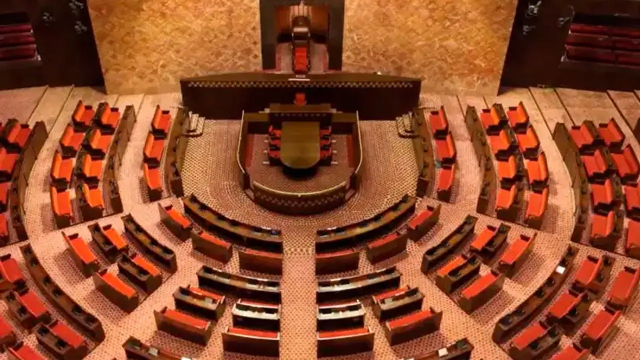 Inside photo of the new Parliament House