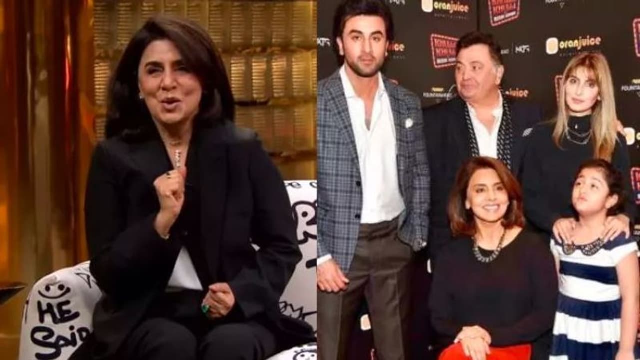 neetu kapoor and rishi kapoor family