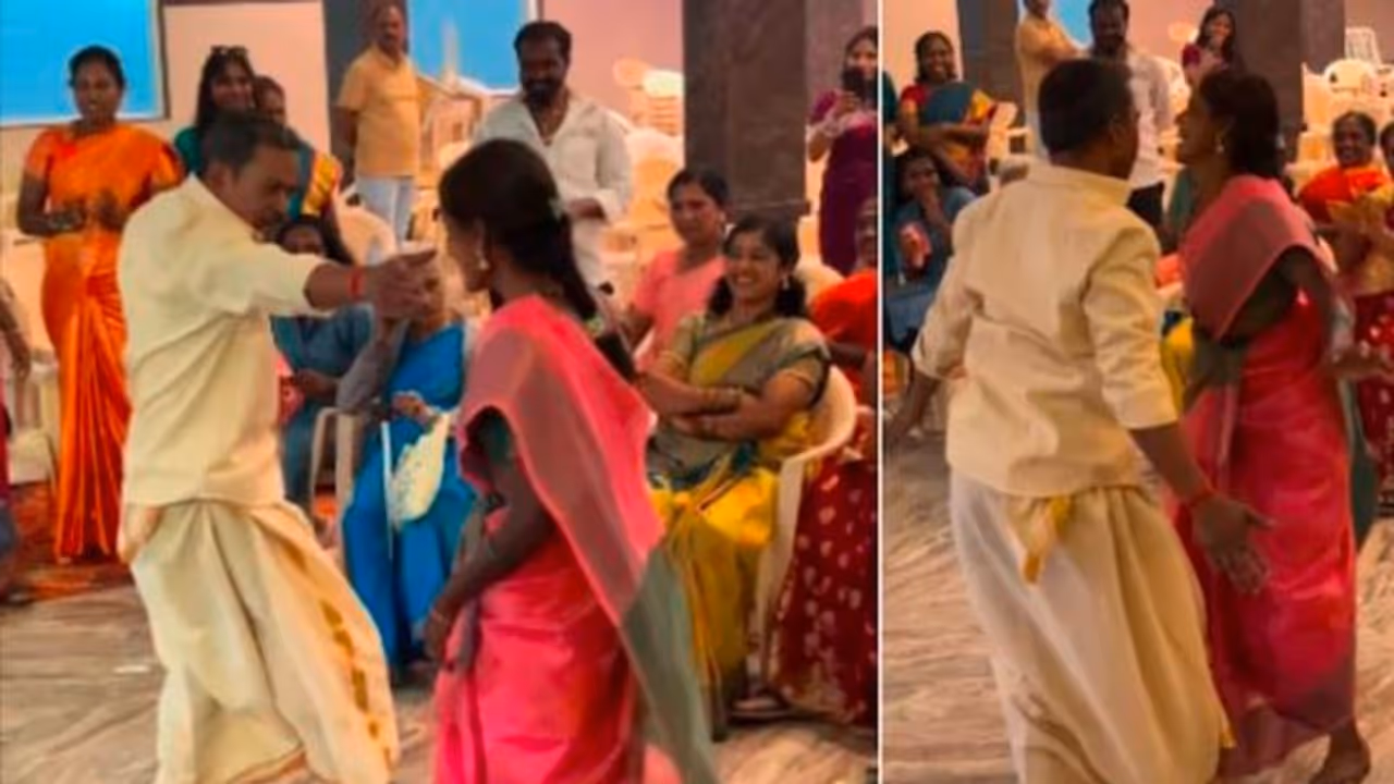 Couples Energetic Dance to Mukkala Mukkabula Song Goes Viral
