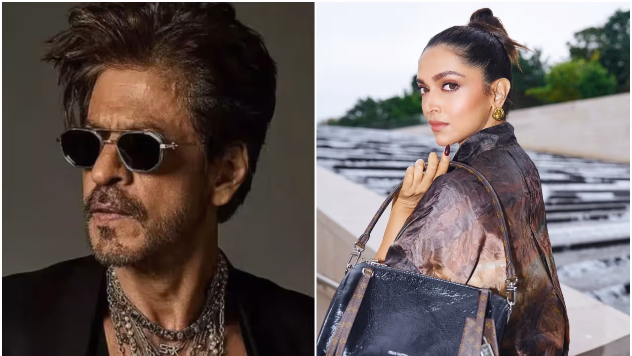Shah Rukh Khan Deepika Padukone Shah Rukh Khan Deepika Padukone