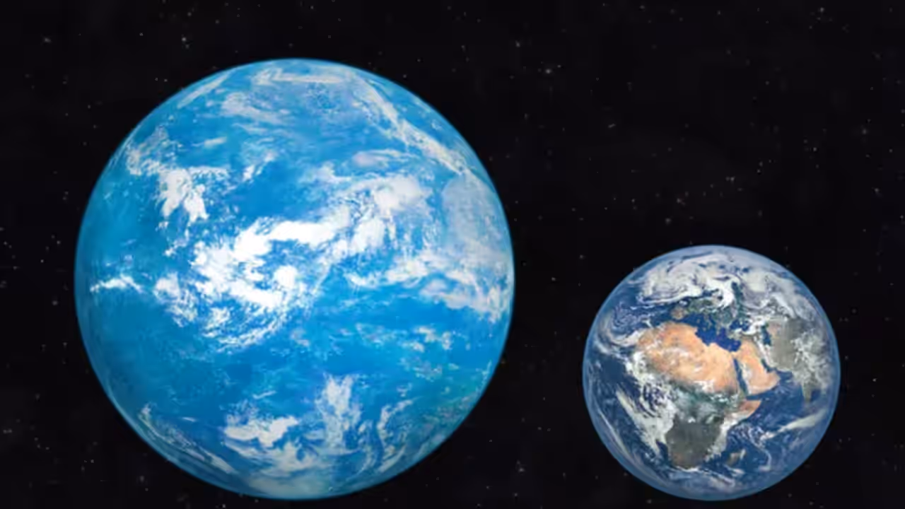 Earth And LHS 1140b Earth And LHS 1140b