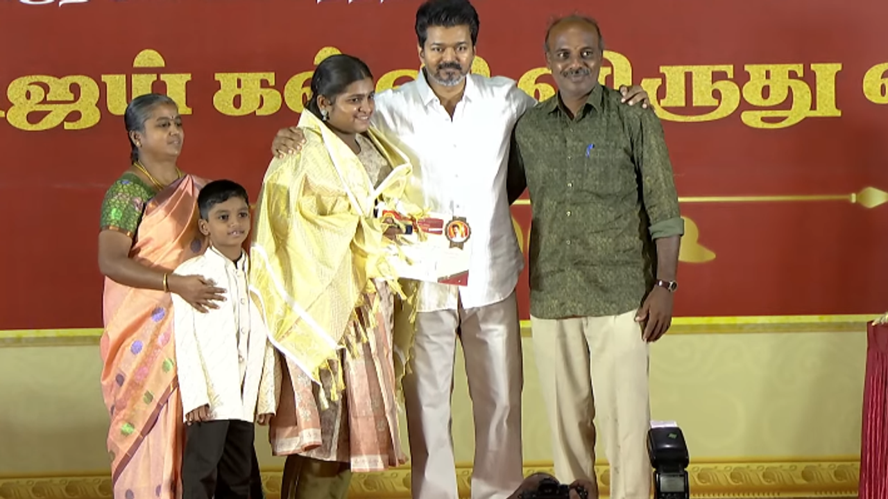 TVK Vijay Student Award Function 2025 TVK Vijay Student Award Function 2025