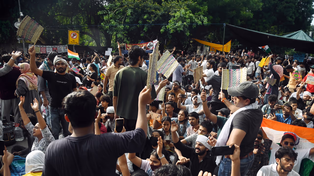 CJP's protest at Jantar Mantar CJP's protest at Jantar Mantar