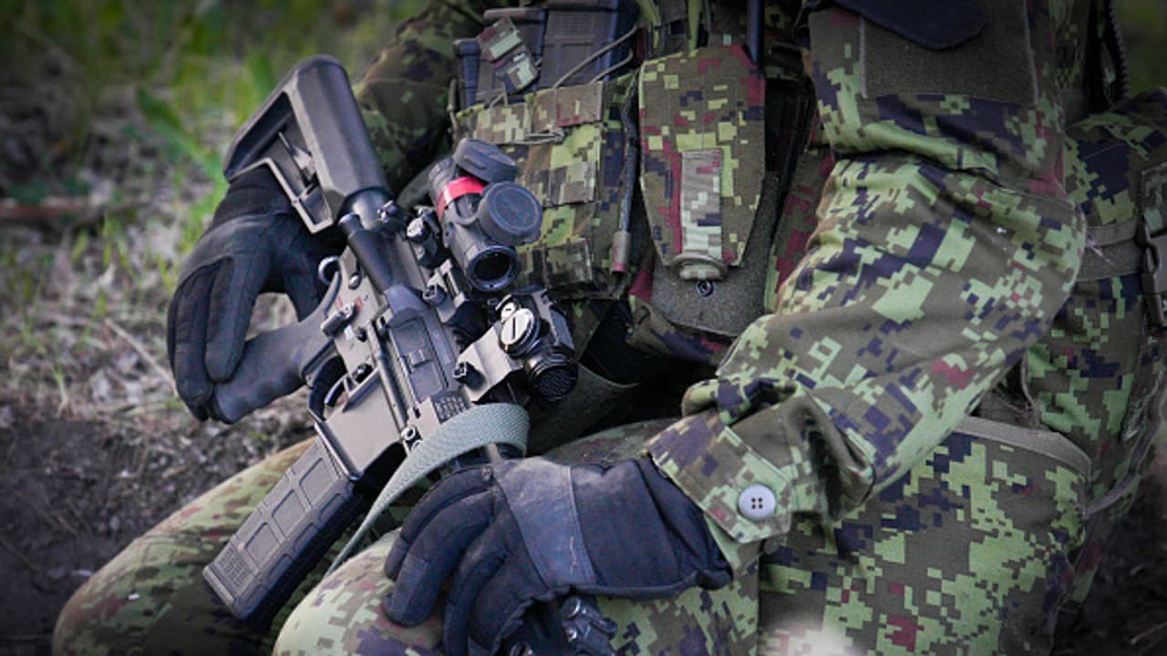 Poonch terror attack The attackers are using US made rifle M4 rifle bsm Poonch terror attack The attackers are using US made rifle M4 rifle bsm