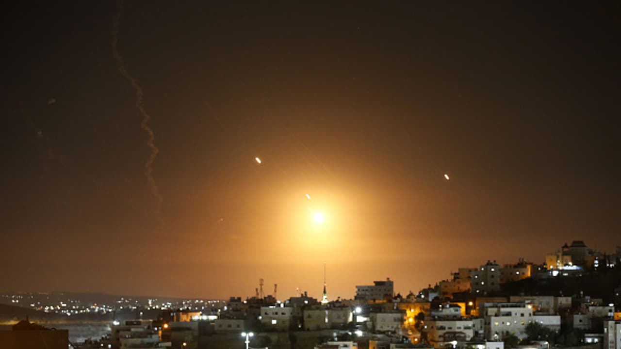 Iran fires missiles at israel civilians in bomb shelters bsm Iran fires missiles at israel civilians in bomb shelters bsm