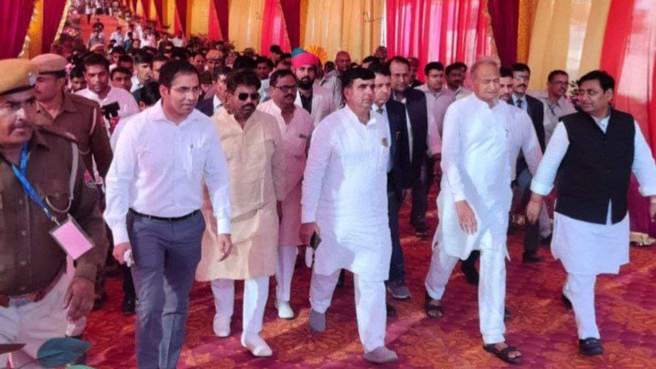 ashok gehlot attend program ashok gehlot attend program