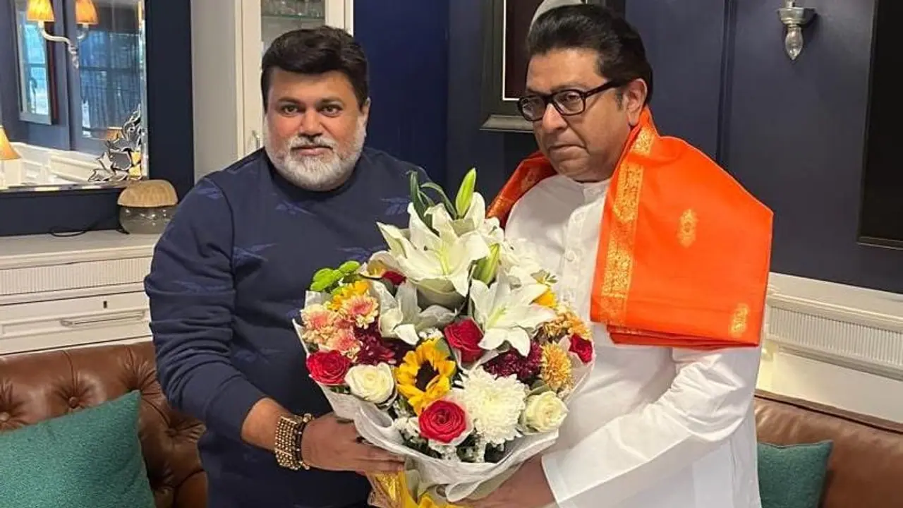 Raj Thackeray and Uday Samant Raj Thackeray and Uday Samant