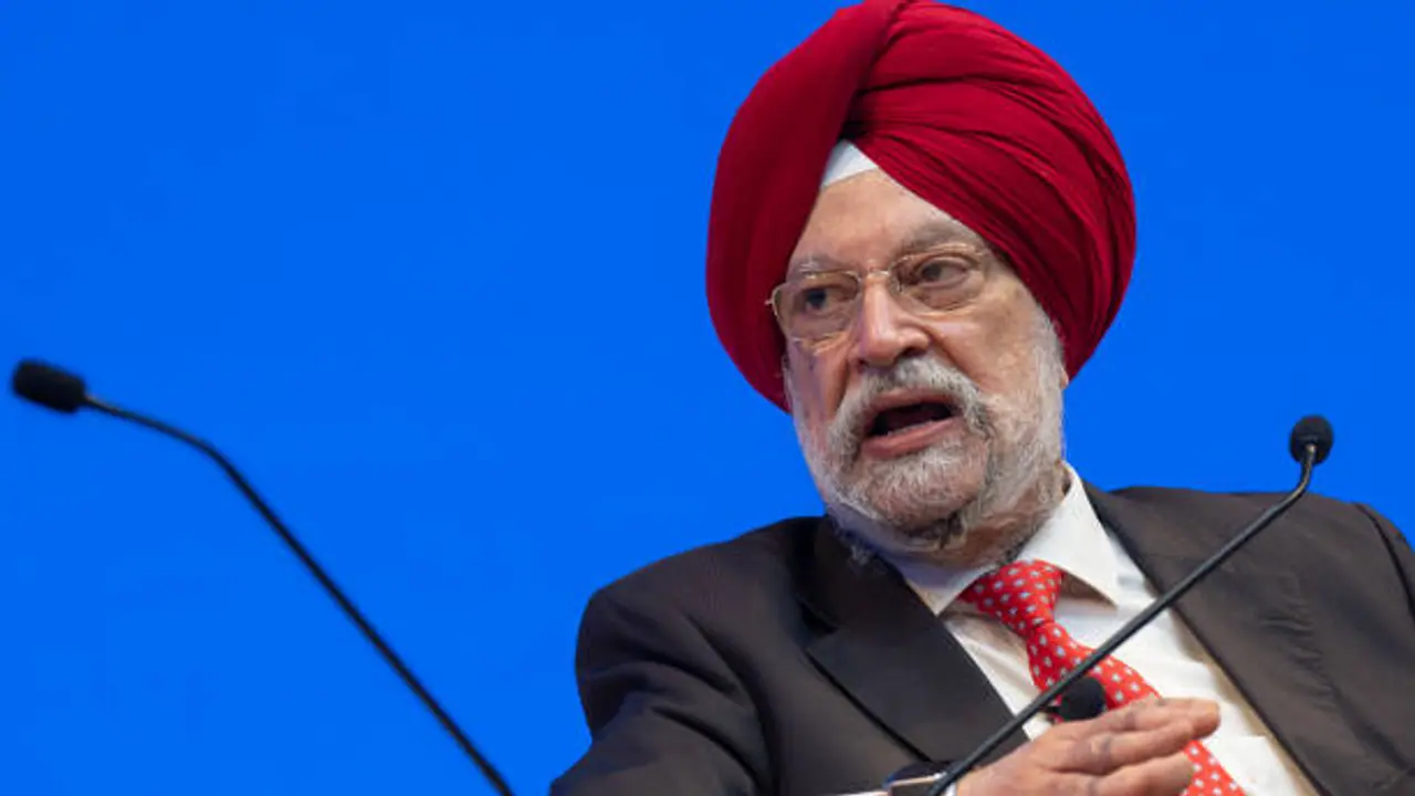 Union Minister Hardeep Singh Puri 