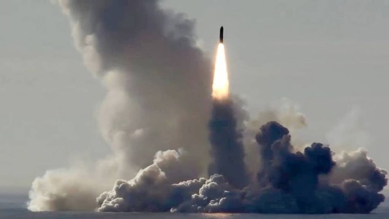 5,000 km range submarine launched ballistic missile