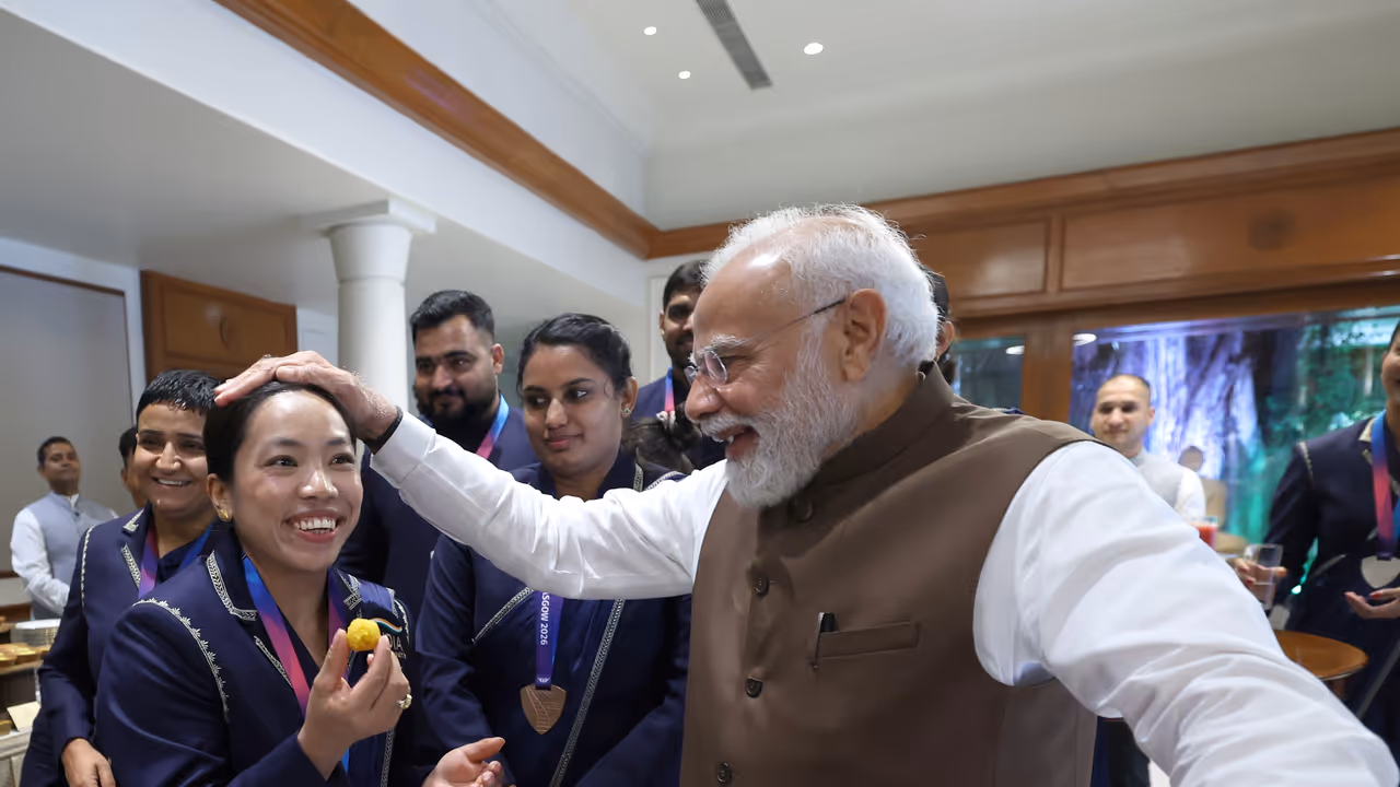 Narendra Modi Commonwealth Games 2026 medal winners Narendra Modi Commonwealth Games 2026 medal winners
