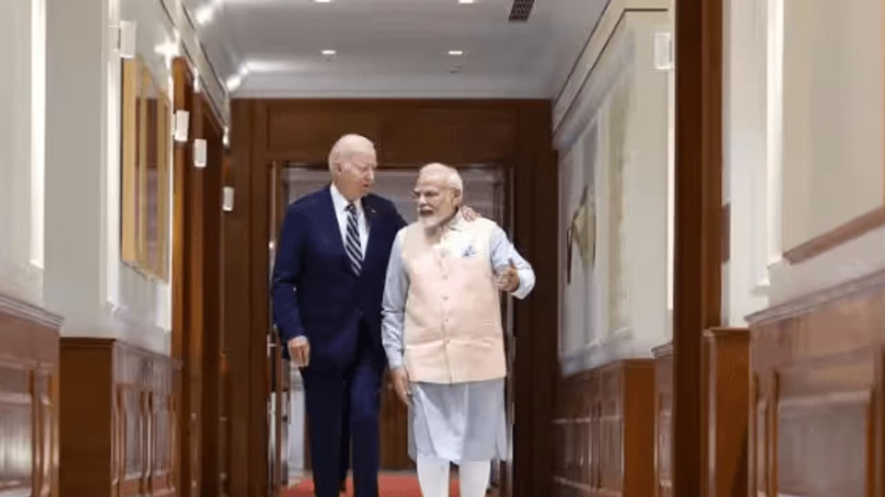 US President Joe Biden to Prime Minister Modi US President Joe Biden to Prime Minister Modi