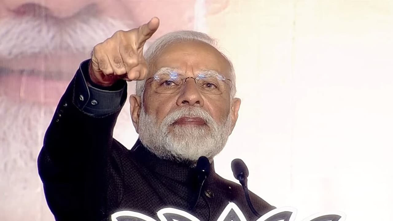 PM Modi says These election results are also a big lesson for Congress and its ghamandiya gathbandhan bsm PM Modi says These election results are also a big lesson for Congress and its ghamandiya gathbandhan bsm