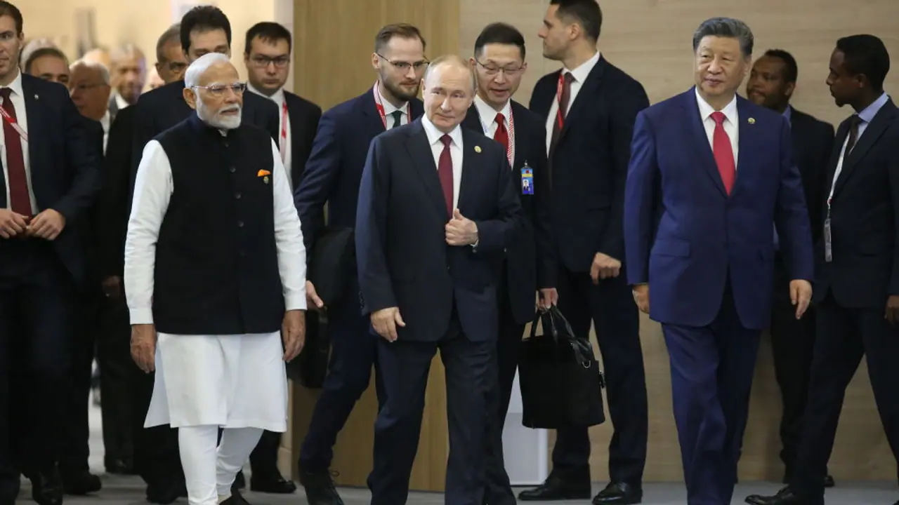 Modi, Putin, Xi