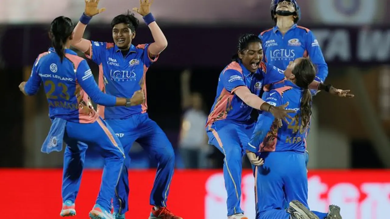 WPL champion Mumbai indians WPL champion Mumbai indians