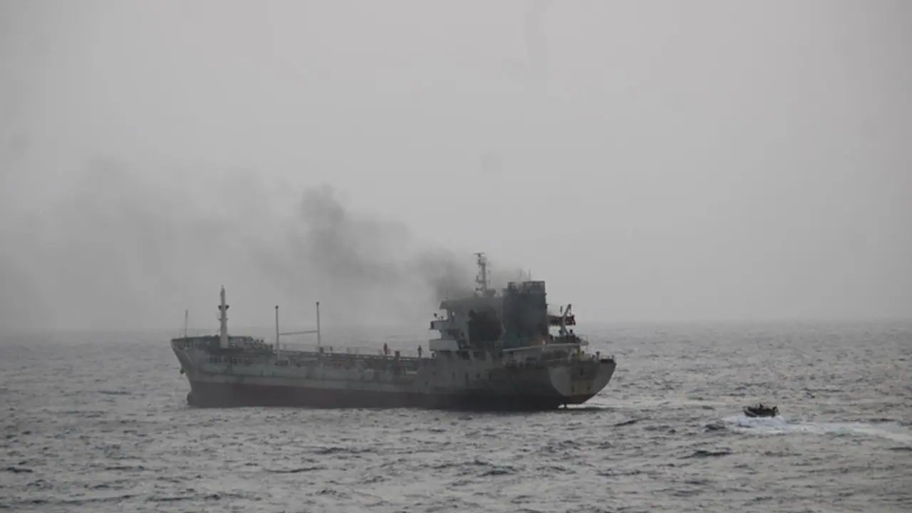 Indian Navy rescue op in Gulf of Oman
