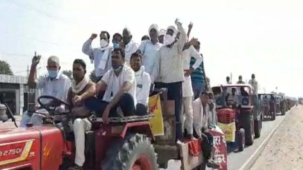 farmer protest rally farmer protest rally