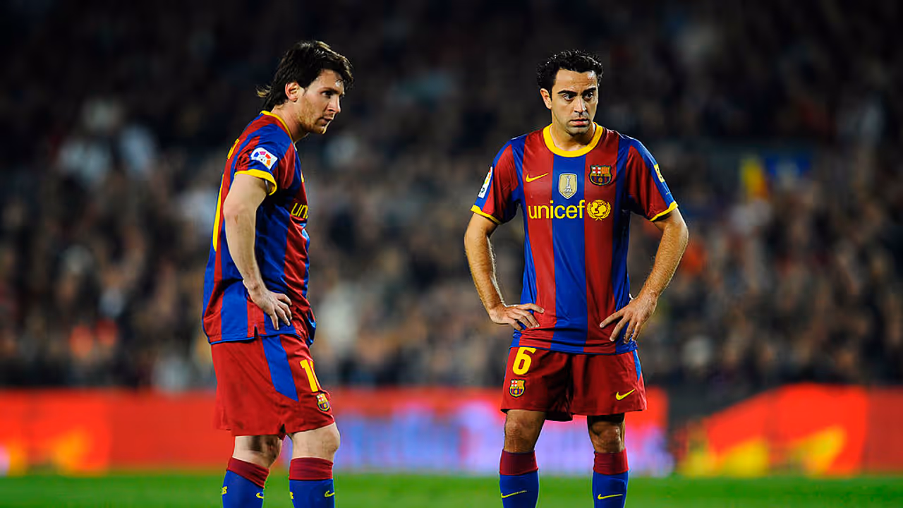 Xavi Hernandez Messi Xavi Hernandez Messi