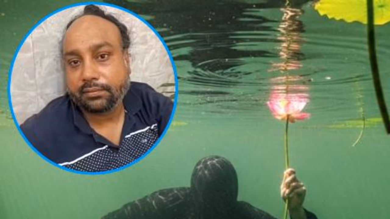 thief avoid police by hiding in pond thief avoid police by hiding in pond