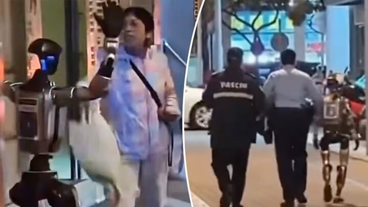Robot ‘Detained’ by Police After Scaring 70 Year Old Woman in Macau Robot ‘Detained’ by Police After Scaring 70 Year Old Woman in Macau