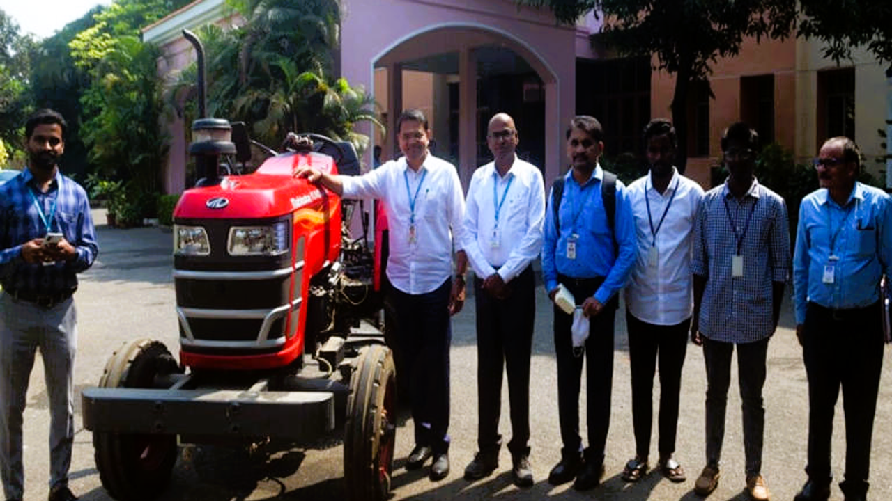 Mobile Remote Operated Tractor