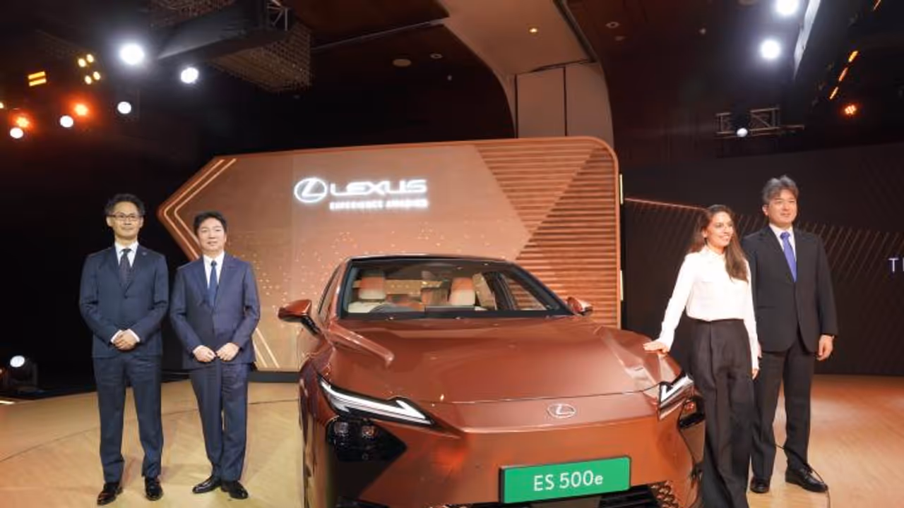 Lexus launches new ES 500e EV Lexus launches new ES 500e EV