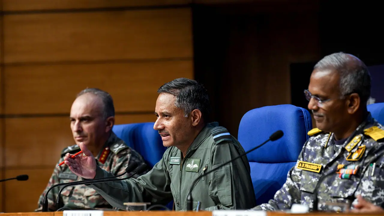 Indian Armed Forces hold press conference on 'Operation Sindoor'