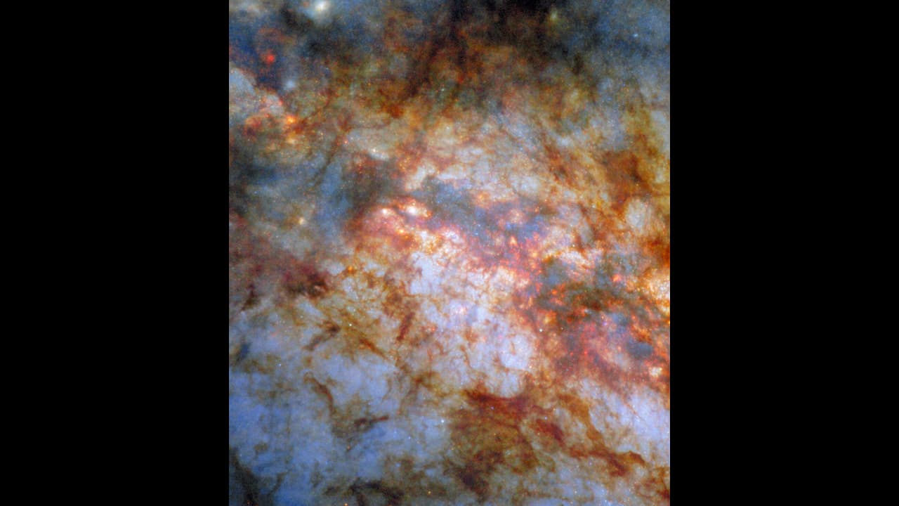 Heart of the galaxy Messier 82 (M82), also known as the Cigar Galaxy Heart of the galaxy Messier 82 (M82), also known as the Cigar Galaxy