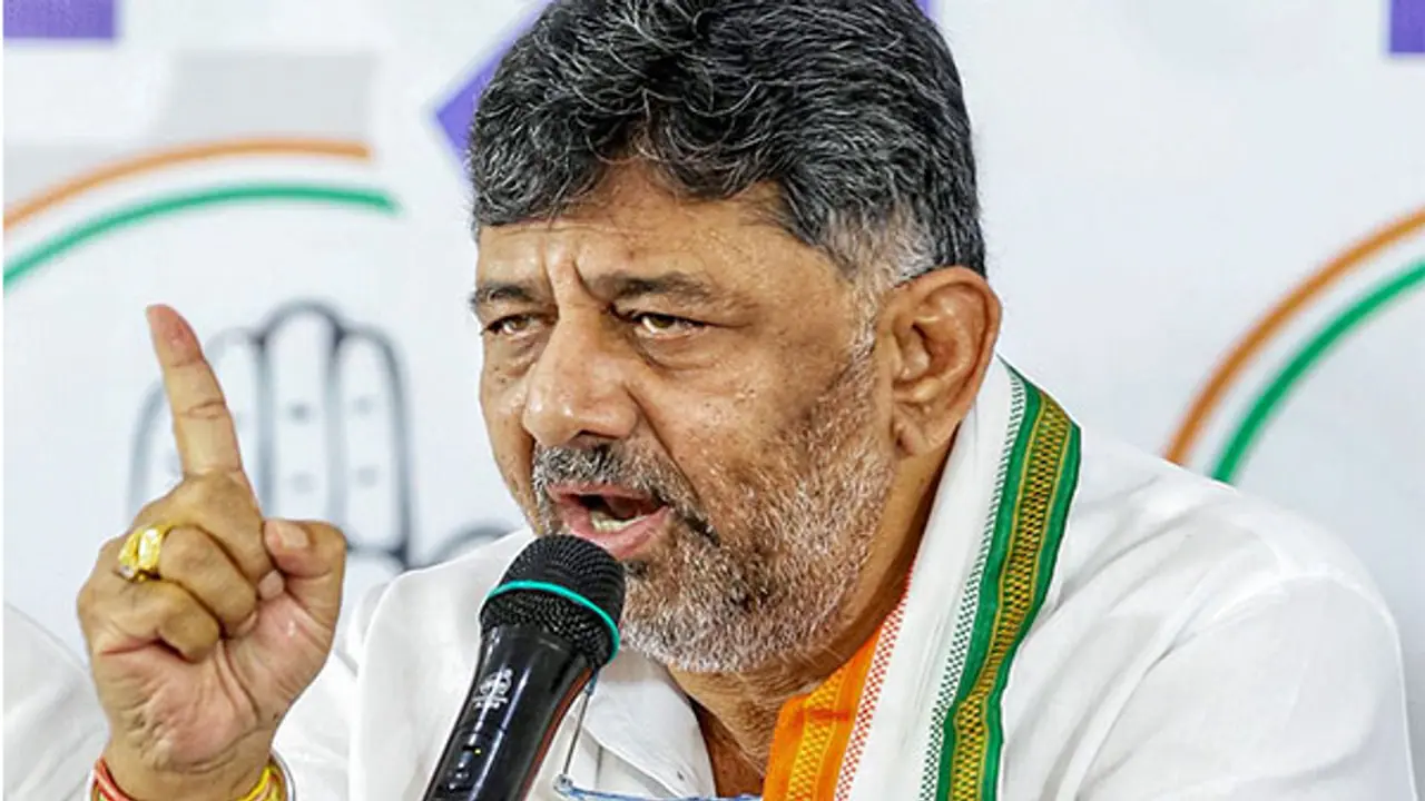 Karnataka Deputy Chief Minister DK Shivakumar (File photo/ANI)