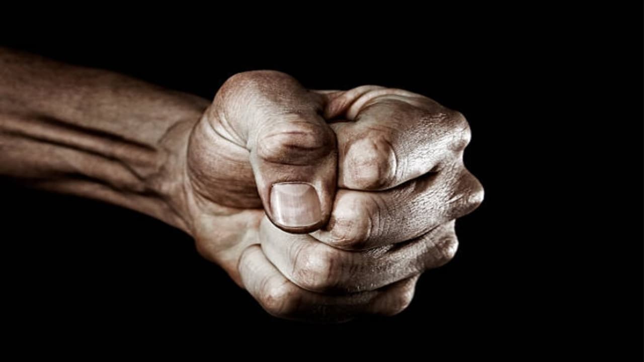 angry man hand angry man hand