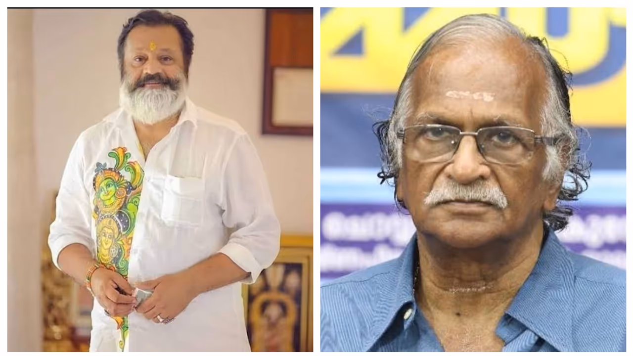 Suresh Gopi and Sreekumaran Thampi Suresh Gopi and Sreekumaran Thampi