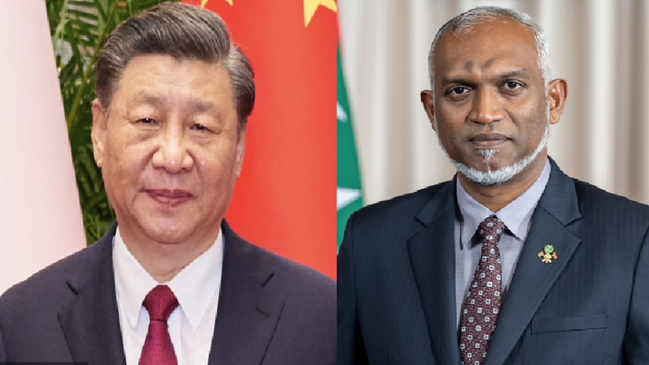 Xi jinping mohamed muizzu 