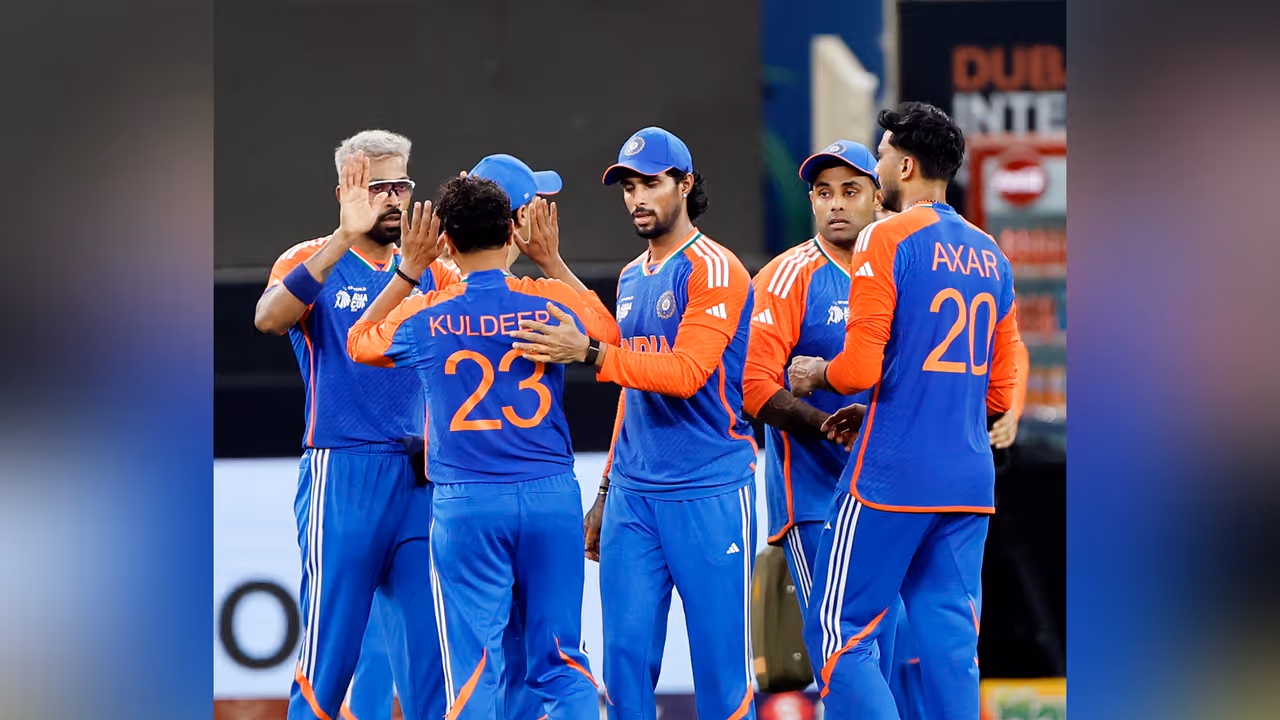 Team India in action during Asia Cup