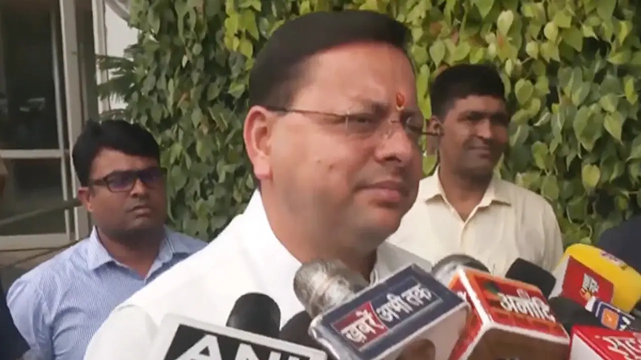 Uttarakhand Chief Minister Pushkar Singh Dhami (Photo/ANI)