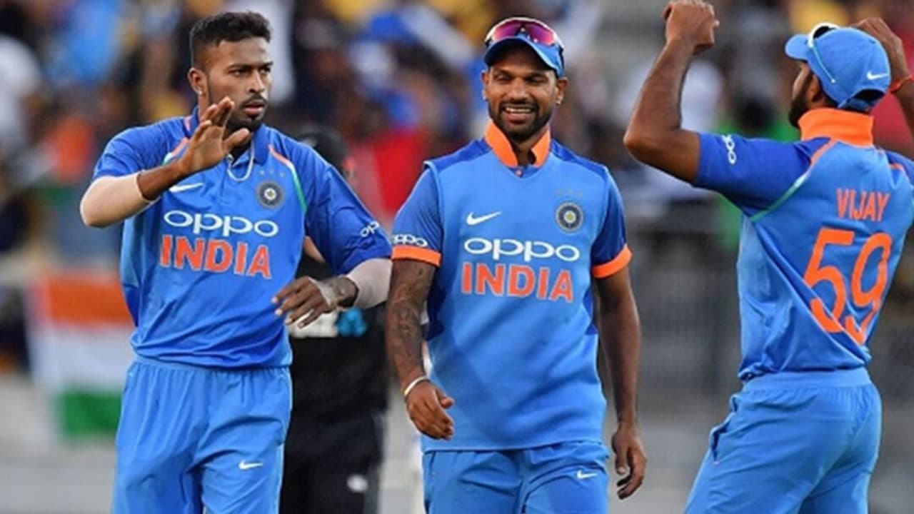 Shikhar Dhawan and Hardik Pandya