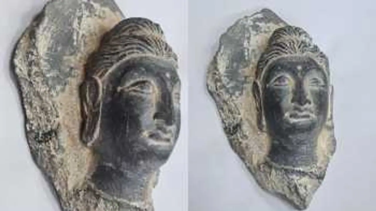 2000 year old Buddha statue recovered 2000 year old Buddha statue recovered