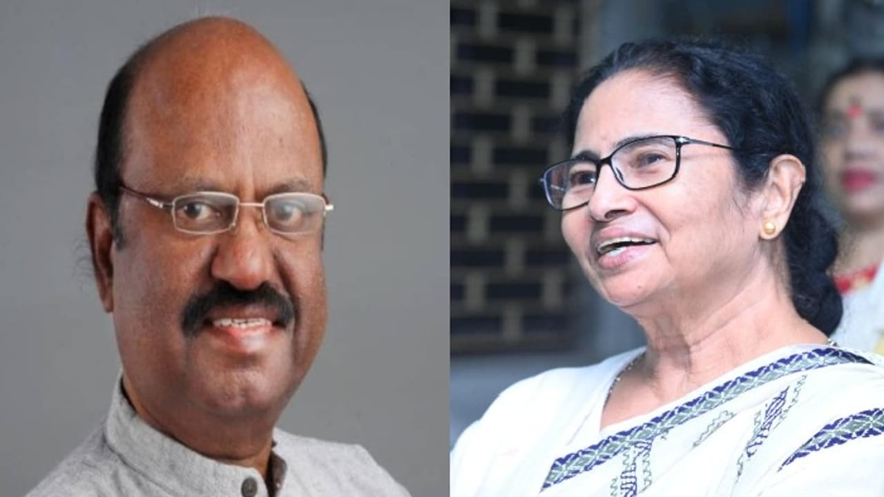Mamata Banerjee, CV Ananda Bose Mamata Banerjee, CV Ananda Bose