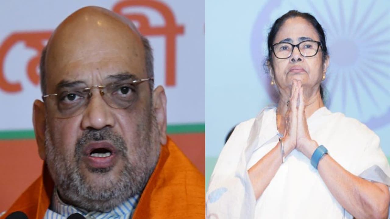 Amit Shah Mamata banerjee