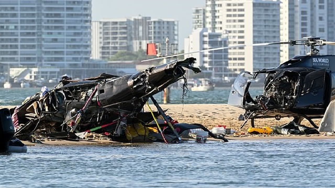 Australia helicopter collision