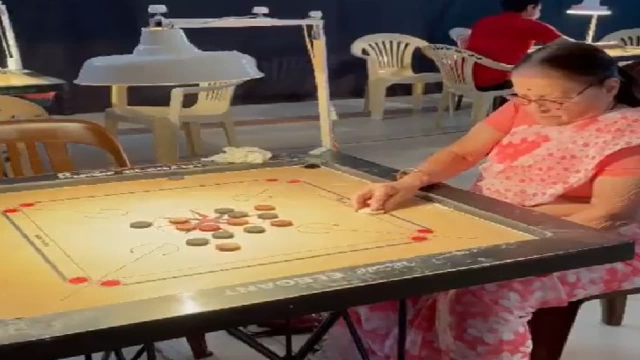 grandma wins carrom tournament grandma wins carrom tournament