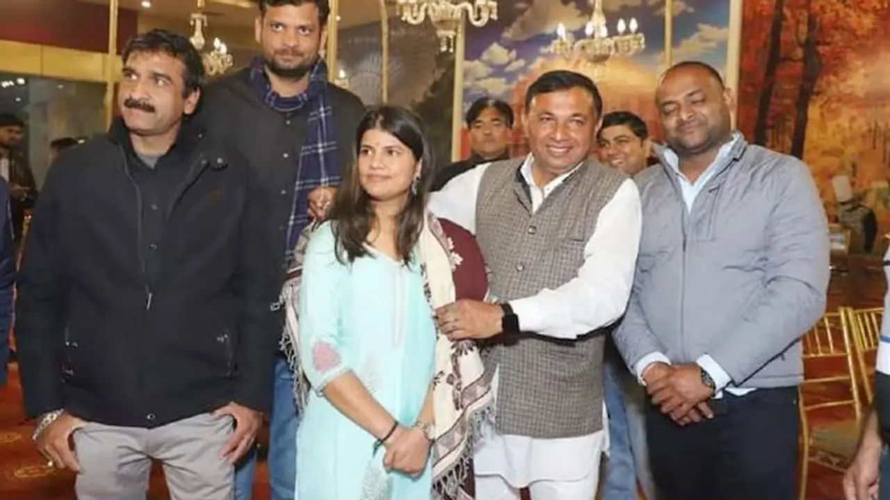 tehsildar pranjal kanwar farewell party 