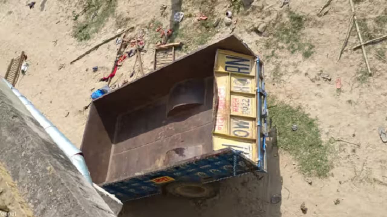 Garra river in Shahjahanpur