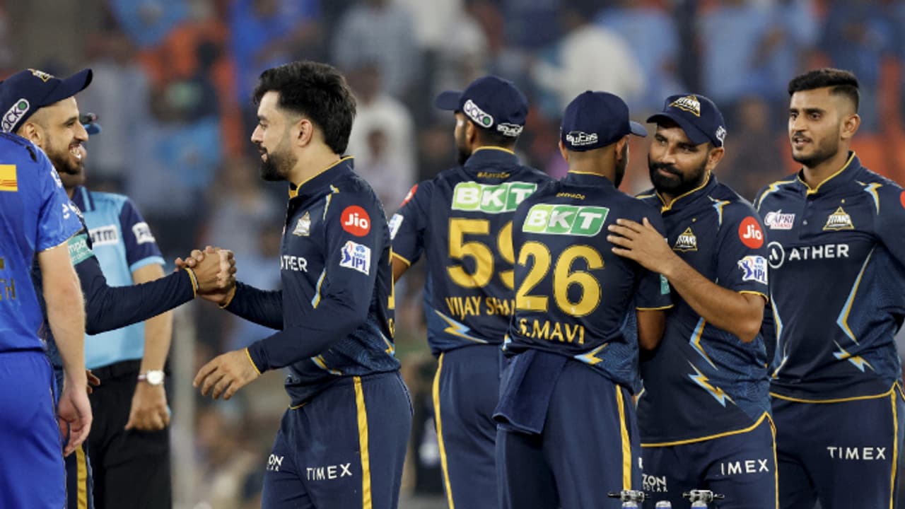 Gujarat Titans vs Mumbai Indians Gujarat Titans vs Mumbai Indians
