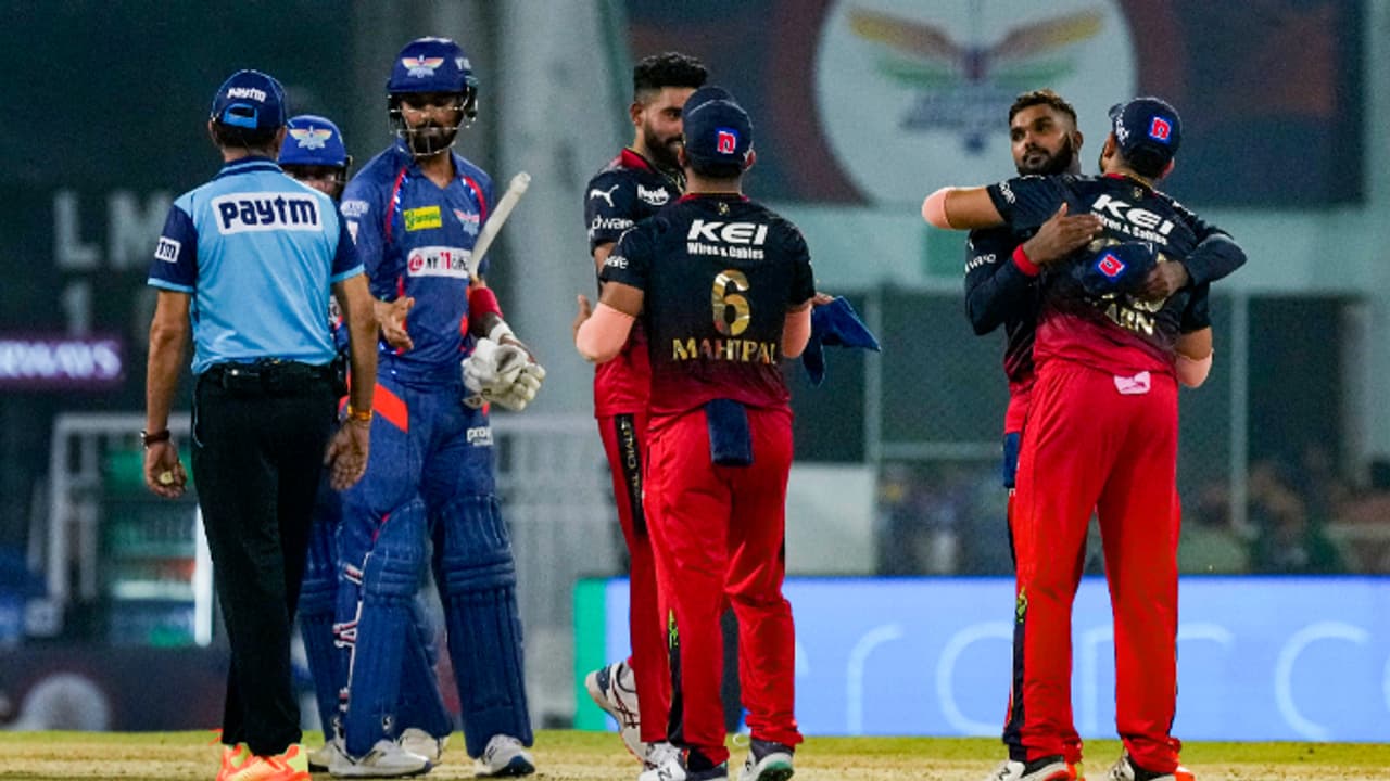 Lucknow Super Giants vs Royal Challengers Bangalore Lucknow Super Giants vs Royal Challengers Bangalore