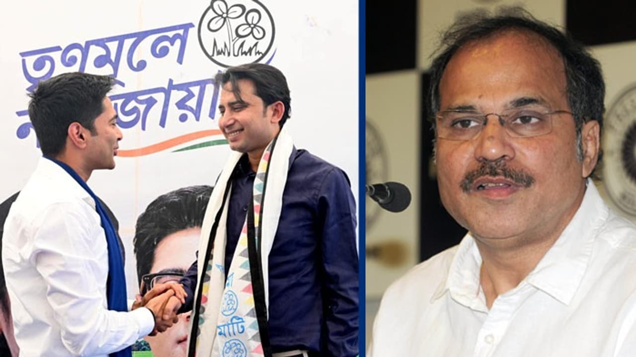 Joining TMC from Congress Byron Biswas targeted Adhir Chowdhury Adhir fired back 