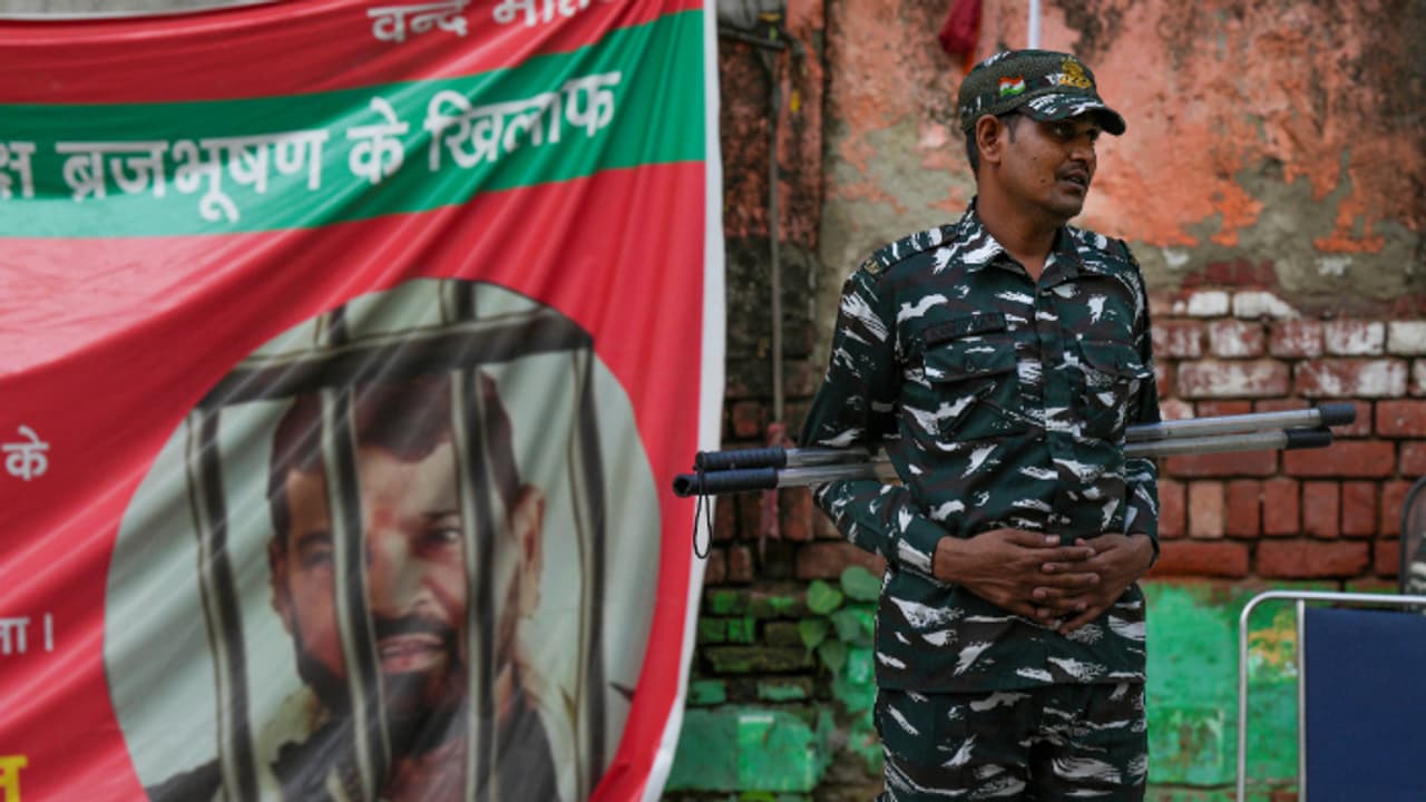 Protest against Brij Bhushan Sharan Singh Protest against Brij Bhushan Sharan Singh