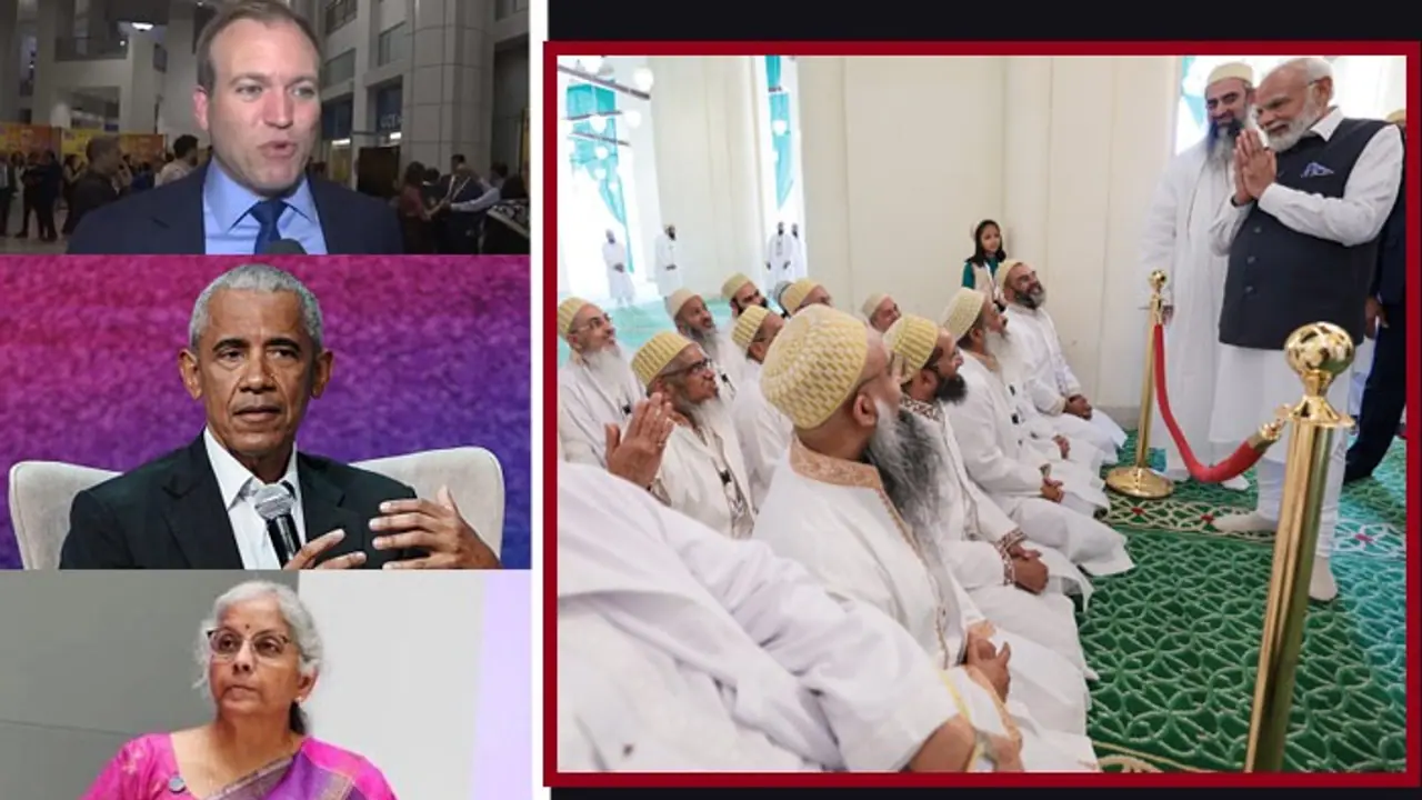 Nirmala Sitharaman PM Modi and Barack Obama Johnnie Moore Nirmala Sitharaman PM Modi and Barack Obama Johnnie Moore