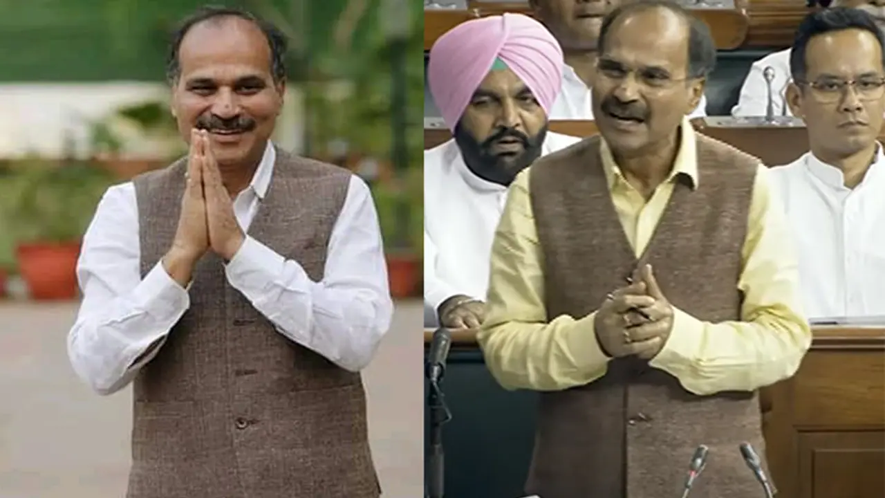 PM talks about everything but does not say anything about Manipur says Adhir Chowdhury in no confidence motion in Lok Sabha bsm PM talks about everything but does not say anything about Manipur says Adhir Chowdhury in no confidence motion in Lok Sabha bsm